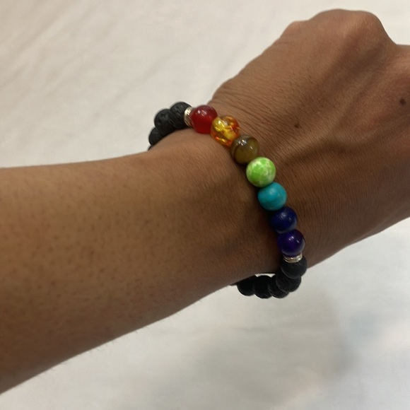 Multicolored bead and store bracelet - Picture 2 of 2